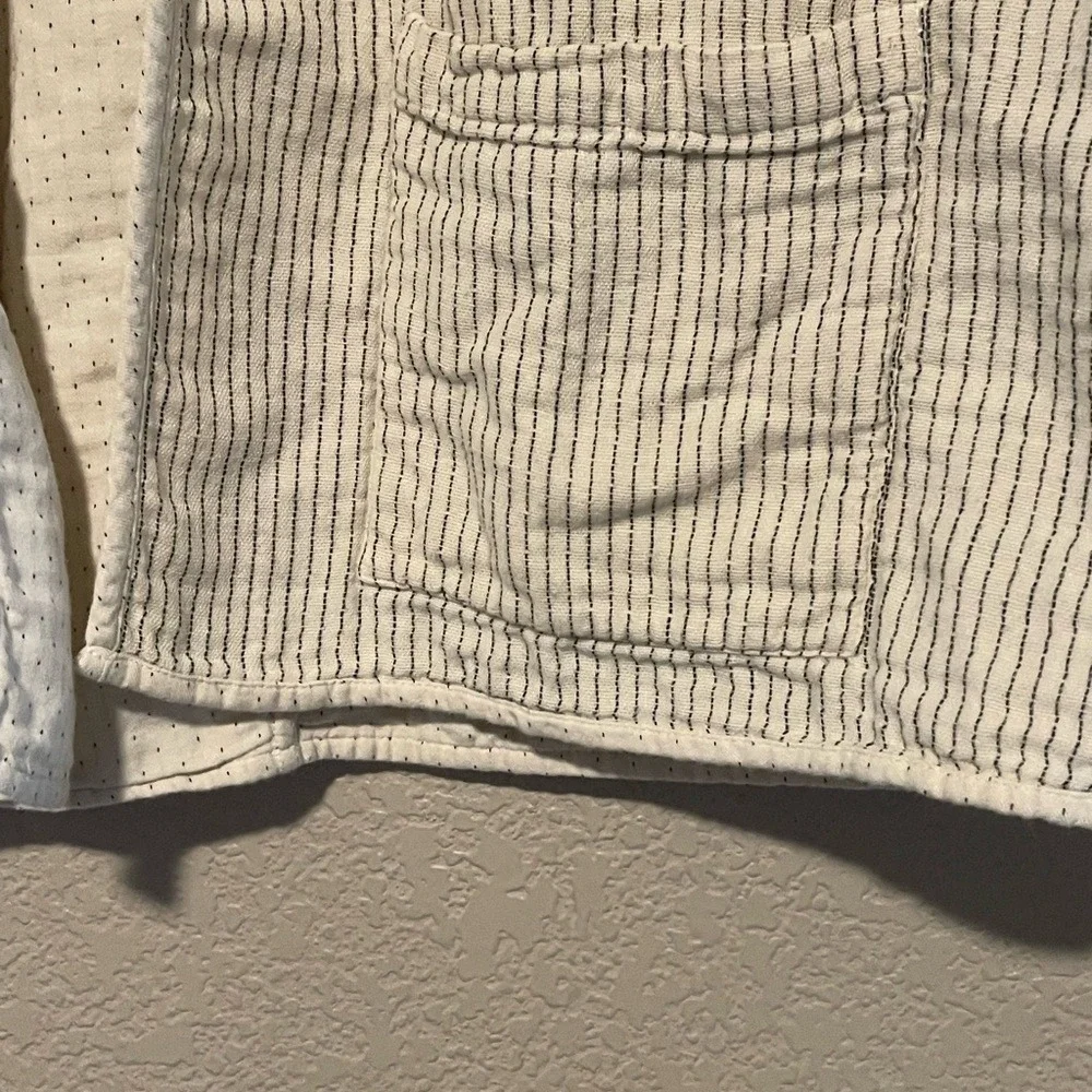 Women's Cream Coat Reversible - Picture 7 of 8